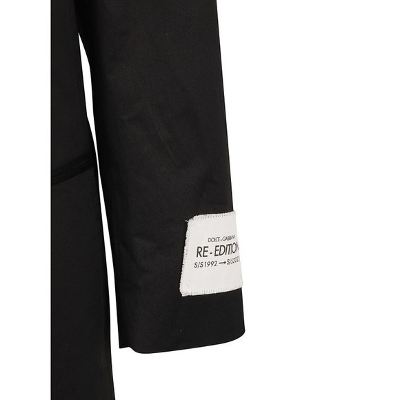 Dolce & Gabbana Tailored Black Jacket With Notched Lapels - NWT - Picture 3 of 3